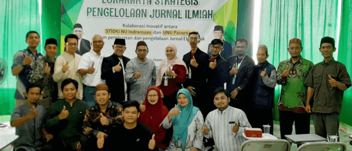 Lokakarya Rumah Jurnal STIDKI NU Indramayu dengan UNU Pasuruan