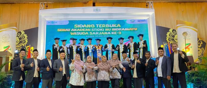 Wisuda Ke-3 STIDKI NU Indramayu di Hotel Apita Indramayu